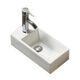Купить CeramaLux N 9048DR Раковина накладная  41 см (9048dr) по цене 8400 руб., в Санкт-Петебруге в интернет магазине 100-Систем, а также дургие товары CeramaLux из раздела Подвесные раковины и Раковины и пьедесталы