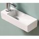 Купить CeramaLux N 9048FR Раковина накладная 38 см (9048FR) по цене 8400 руб., в Санкт-Петебруге в интернет магазине 100-Систем, а также дургие товары CeramaLux из раздела Подвесные раковины и Раковины и пьедесталы