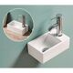 Купить CeramaLux N 9048GTL Раковина накладная 30 см (9048gtl) по цене 8400 руб., в Санкт-Петебруге в интернет магазине 100-Систем, а также дургие товары CeramaLux из раздела Подвесные раковины и Раковины и пьедесталы