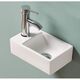 Купить Раковина CeramaLux 30 9048GTR Белая (9048gtr) по цене 8400 руб., в Санкт-Петебруге в интернет магазине 100-Систем, а также дургие товары CeramaLux из раздела Подвесные раковины и Раковины и пьедесталы