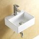 Купить Раковина CeramaLux 36 9135/1 Белая (9135/1) по цене 6700 руб., в Санкт-Петебруге в интернет магазине 100-Систем, а также дургие товары CeramaLux из раздела Подвесные раковины и Раковины и пьедесталы