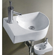 Купить Раковина CeramaLux 41 9273R Белая (9273r) по цене 7300 руб., в Санкт-Петебруге в интернет магазине 100-Систем, а также дургие товары CeramaLux из раздела Подвесные раковины и Раковины и пьедесталы