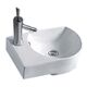 Купить Раковина CeramaLux 41 9273R Белая (9273r) по цене 7300 руб., в Санкт-Петебруге в интернет магазине 100-Систем, а также дургие товары CeramaLux из раздела Подвесные раковины и Раковины и пьедесталы