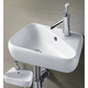 Купить CeramaLux N 9275L Раковина накладная  45 см (9275L) по цене 7100 руб., в Санкт-Петебруге в интернет магазине 100-Систем, а также дургие товары CeramaLux из раздела Подвесные раковины и Раковины и пьедесталы