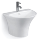 Купить CeramaLux N NB 165 Раковина подвесная  57 см (NB165) по цене 16250 руб., в Санкт-Петебруге в интернет магазине 100-Систем, а также дургие товары CeramaLux из раздела Подвесные раковины и Раковины и пьедесталы