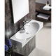 Купить CeramaLux N STR 4282B Раковина накладная  80 см (str4282b) по цене 13900 руб., в Санкт-Петебруге в интернет магазине 100-Систем, а также дургие товары CeramaLux из раздела Подвесные раковины и Раковины и пьедесталы