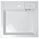 Купить Раковина подвесная Azario Slim 60х60х11 Белый (cs00078302) по цене 12162 руб., в Санкт-Петебруге в интернет магазине 100-Систем, а также дургие товары Azario из раздела Раковины над стиральной машиной и Раковины и пьедесталы
