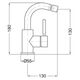 Купить Смеситель Cezares Olimp BSM2 03/24 L для биде (olimp-bsm2-03/24-l) по цене 50610 руб., в Санкт-Петебруге в интернет магазине 100-Систем, а также дургие товары CEZARES из раздела Смесители для биде и Смесители