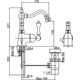 Купить Смеситель Cezares Margot MARGOT-BSM2-03/24-Bi для биде (margot-bsm2-03/24-bi) по цене 55270 руб., в Санкт-Петебруге в интернет магазине 100-Систем, а также дургие товары CEZARES из раздела Смесители для биде и Смесители