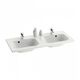 Купить Умывальник Ravak Chrome 1200 со скрытым переливом (XJG01212000) по цене 49840 руб., в Санкт-Петебруге в интернет магазине 100-Систем, а также дургие товары RAVAK из раздела Подвесные раковины и Раковины и пьедесталы