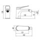Купить Смеситель Lemark Bronx LM3708GM для биде (lm3708gm) по цене 17540 руб., в Санкт-Петебруге в интернет магазине 100-Систем, а также дургие товары LEMARK из раздела Смесители для биде и Смесители