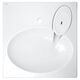 Купить Раковина подвесная Azario Elegance 59.2х59.2х9 Белый  (cs00078300) по цене 9873 руб., в Санкт-Петебруге в интернет магазине 100-Систем, а также дургие товары Azario из раздела Раковины над стиральной машиной и Раковины и пьедесталы