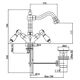 Купить Смеситель Cezares Diamond DIAMOND-BS2-03/24-Sw для биде (diamond-bs2-03/24-sw) по цене 73580 руб., в Санкт-Петебруге в интернет магазине 100-Систем, а также дургие товары CEZARES из раздела Смесители для биде и Смесители