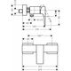 Купить HG Metropol, смес. 32560 для душа, мат/черный (32560670) по цене 32090.59 руб., в Санкт-Петебруге в интернет магазине 100-Систем, а также дургие товары HANSGROHE из раздела Смесители для душа без излива и Смесители для ванны и душа