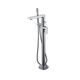 Купить Смеситель для ванны WasserKRAFT Dinkel 5821 Хром (5821) по цене 82518 руб., в Санкт-Петебруге в интернет магазине 100-Систем, а также дургие товары WasserKRAFT из раздела Напольные смесители для ванны, раковины и Смесители для ванны и душа