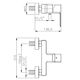 Купить Смеситель для душа AZARIO CADEO без излива, хром (az-15940601) по цене 6029 руб., в Санкт-Петебруге в интернет магазине 100-Систем, а также дургие товары Azario из раздела Смесители для душа без излива и Смесители для ванны и душа
