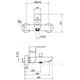 Купить Смеситель для душа Cezares FLORIAN-DM-01, хром (florian-dm-01) по цене 11610 руб., в Санкт-Петебруге в интернет магазине 100-Систем, а также дургие товары CEZARES из раздела Смесители для душа без излива и Смесители для ванны и душа