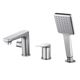 Купить Смеситель Lemark Bronx LM3745GM на борт ванны (lm3745gm) по цене 15950 руб., в Санкт-Петебруге в интернет магазине 100-Систем, а также дургие товары LEMARK из раздела Смесители на борт ванны и Смесители для ванны и душа