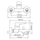 Купить Смеситель для ванны WasserKRAFT Vils 5601 Хром (5601) по цене 14150 руб., в Санкт-Петебруге в интернет магазине 100-Систем, а также дургие товары WasserKRAFT из раздела Смесители с коротким изливом и Смесители для ванны и душа