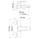 Купить Lopau 3201 Смеситель для ванны с коротким изливом (3201) по цене 17850 руб., в Санкт-Петебруге в интернет магазине 100-Систем, а также дургие товары WasserKRAFT из раздела Смесители с коротким изливом и Смесители для ванны и душа