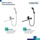 Купить Смеситель для ванны с длинными изливом, белый матовый, Rora, Milardo, RORWT00M10 (rorwt00m10) по цене 8890 руб., в Санкт-Петебруге в интернет магазине 100-Систем, а также дургие товары MILARDO из раздела Смесители с длинным изливом и Смесители для ванны и душа