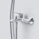 Купить F85C10000 Sunny, смеситель для ванны и душа, хром, шт (f85c10000) по цене 9390 руб., в Санкт-Петебруге в интернет магазине 100-Систем, а также дургие товары AM.PM из раздела Смесители с коротким изливом и Смесители для ванны и душа