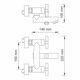 Купить Смеситель для ванны WasserKRAFT Weser 7801 Хром (7801) по цене 19448 руб., в Санкт-Петебруге в интернет магазине 100-Систем, а также дургие товары WasserKRAFT из раздела Смесители с коротким изливом и Смесители для ванны и душа