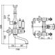 Купить Смеситель Cezares First FIRST-VD-01-Bi для ванны с душем (first-vd-01-bi) по цене 50630 руб., в Санкт-Петебруге в интернет магазине 100-Систем, а также дургие товары CEZARES из раздела Смесители с коротким изливом и Смесители для ванны и душа