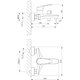 Купить Смеситель Lemark Linara LM0414C для ванны (LM0414C) по цене 9630 руб., в Санкт-Петебруге в интернет магазине 100-Систем, а также дургие товары LEMARK из раздела Смесители с коротким изливом и Смесители для ванны и душа