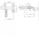 Купить Смеситель для ванны и душа Cezares FUSION-VDM-01, хром (fusion-vdm-01) по цене 33450 руб., в Санкт-Петебруге в интернет магазине 100-Систем, а также дургие товары CEZARES из раздела Смесители с коротким изливом и Смесители для ванны и душа