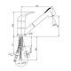Купить Смеситель для кухни Paini Pilot 04CR568RU (04cr568ru) по цене 2856 руб., в Санкт-Петебруге в интернет магазине 100-Систем, а также дургие товары Paini из раздела Рычажные смесители и Смесители для кухни