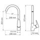 Купить Смеситель для кухни WasserKRAFT Vils 5607 Хром (5607) по цене 9120 руб., в Санкт-Петебруге в интернет магазине 100-Систем, а также дургие товары WasserKRAFT из раздела Рычажные смесители и Смесители для кухни