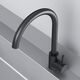 Купить F85B07122 X-Joy, смеситель для кухни с С-изливом, черный (f85b07122) по цене 4790 руб., в Санкт-Петебруге в интернет магазине 100-Систем, а также дургие товары AM.PM из раздела Рычажные смесители и Смесители для кухни