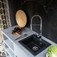 Купить Смеситель для кухни Paini Le Mans гибкий излив (90CR557LLPE2SKM) по цене 15484 руб., в Санкт-Петебруге в интернет магазине 100-Систем, а также дургие товары Paini из раздела Рычажные смесители и Смесители для кухни