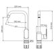 Купить Mindel 8507 Смеситель для кухни (8507) по цене 11538 руб., в Санкт-Петебруге в интернет магазине 100-Систем, а также дургие товары WasserKRAFT из раздела Рычажные смесители и Смесители для кухни
