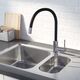 Купить Смеситель для кухни Iddis Kitchen 360 K36SBJBi05 черный/хром (K36SBJBI05) по цене 12390 руб., в Санкт-Петебруге в интернет магазине 100-Систем, а также дургие товары IDDIS из раздела Рычажные смесители и Смесители для кухни