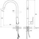 Купить Смеситель Ravak Classic-CL 016.00 Хром (x070085) по цене 14850 руб., в Санкт-Петебруге в интернет магазине 100-Систем, а также дургие товары RAVAK из раздела Рычажные смесители и Смесители для кухни