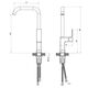 Купить Смеситель для кухни GUN METAL NARCIS, NAR06-150GM-25432 (nar06-150gm-25432) по цене 5990 руб., в Санкт-Петебруге в интернет магазине 100-Систем, а также дургие товары Wesnaart из раздела Рычажные смесители и Смесители для кухни
