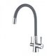 Купить Смеситель Lemark Comfort LM3075C-Gray для кухни  с подключением к фильтру с питьевой водой (lm3075c-gray) по цене 11640 руб., в Санкт-Петебруге в интернет магазине 100-Систем, а также дургие товары LEMARK из раздела Смесители с подключением фильтра и Смесители для кухни
