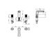 Купить Смеситель врезной на 3отв. VENTURO Shine Gun Metall, ручка TOUCH (150-SGM-TOUCH) по цене 54624 руб., в Санкт-Петебруге в интернет магазине 100-Систем, а также дургие товары BOHEME из раздела Вентильные смесители и Смесители для раковины