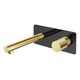Купить Смеситель STICK из стены BLACK TOUCH GOLD (125-bg.2) по цене 24048 руб., в Санкт-Петебруге в интернет магазине 100-Систем, а также дургие товары BOHEME из раздела Встраиваемые настенные смесители для раковины и Смесители для раковины