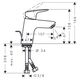 Купить HG Logis, смес. 71077 для рак., 70мм, Push-Open, 3/8", хр (71077000) по цене 9256.91 руб., в Санкт-Петебруге в интернет магазине 100-Систем, а также дургие товары HANSGROHE из раздела Рычажные смесители и Смесители для раковины