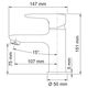 Купить Смеситель для раковины WasserKRAFT Vils 5603 Хром (5603) по цене 9120 руб., в Санкт-Петебруге в интернет магазине 100-Систем, а также дургие товары WasserKRAFT из раздела Рычажные смесители и Смесители для раковины