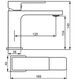 Купить 530210300 Gala смеситель для умывальника, чёрный (530210300) по цене 7490 руб., в Санкт-Петебруге в интернет магазине 100-Систем, а также дургие товары DAMIXA из раздела Рычажные смесители и Смесители для раковины