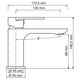 Купить Смеситель для раковины WasserKRAFT Elbе 7403 Черный (7403) по цене 13640 руб., в Санкт-Петебруге в интернет магазине 100-Систем, а также дургие товары WasserKRAFT из раздела Рычажные смесители и Смесители для раковины