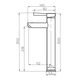 Купить D3002102SS Logic new смеситель для умывальника из нержавеющей стали Высокий (d3002102ss) по цене 5690 руб., в Санкт-Петебруге в интернет магазине 100-Систем, а также дургие товары Dorff из раздела Рычажные смесители и Смесители для раковины