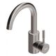 Купить D3002101SS Logic смеситель для умывальника поворотный, нержавеющая сталь (d3002101ss) по цене 4490 руб., в Санкт-Петебруге в интернет магазине 100-Систем, а также дургие товары Dorff из раздела Рычажные смесители и Смесители для раковины
