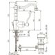 Купить Смеситель для раковины Paini Duomo, старая бронза (88f3250) по цене 34650 руб., в Санкт-Петебруге в интернет магазине 100-Систем, а также дургие товары Paini из раздела Рычажные смесители и Смесители для раковины