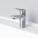 Купить F85C02100 Sunny, смеситель для умывальника, хром, шт (f85c02100) по цене 7390 руб., в Санкт-Петебруге в интернет магазине 100-Систем, а также дургие товары AM.PM из раздела Рычажные смесители и Смесители для раковины