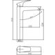 Купить Смеситель для раковины Aquanet Static AF330-11C (af330-11c) по цене 9220 руб., в Санкт-Петебруге в интернет магазине 100-Систем, а также дургие товары AQUANET из раздела Рычажные смесители и Смесители для раковины